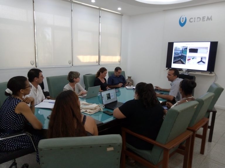 Visit of experts from the French National Institute for Research on Food, Agriculture and the Environment.